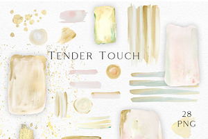 Tender Touch Abstract Florals