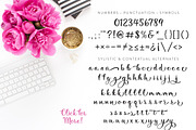 Bonjour Mon Ami, a Script Font by Laura Bolter Design (Thumbnail 3 of 5)