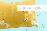 Dogs pattern, a Pattern Graphic by astashovadesign (Thumbnail 1 of 10)