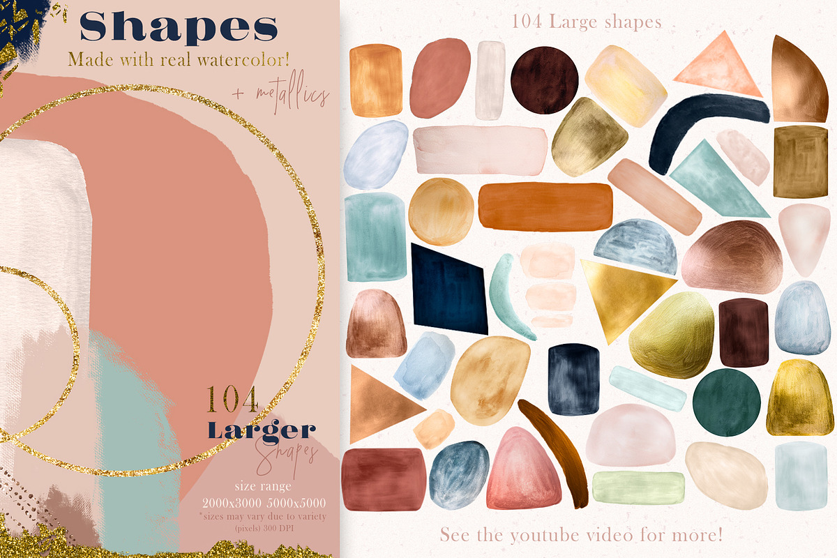 Abstract Watercolor Bundle, a Texture Graphic by Photohacklovers (Photo 2 of 27)