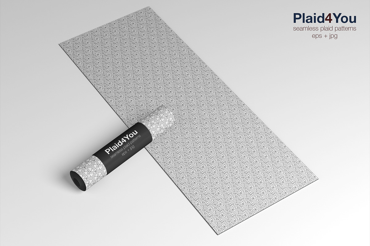 Geometric Pattern Seamless EPS + JPG, a Pattern Graphic by Plaid4You (Photo 4 of 7)
