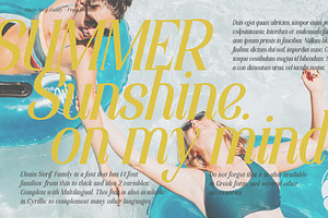 Elsain - Serif Font (16 Fonts)