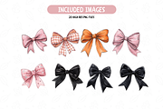 Coquette Halloween Clipart, an Illustration by TatiMockup (Thumbnail 3 of 5)