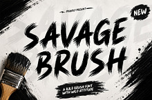 Savage Brush Font