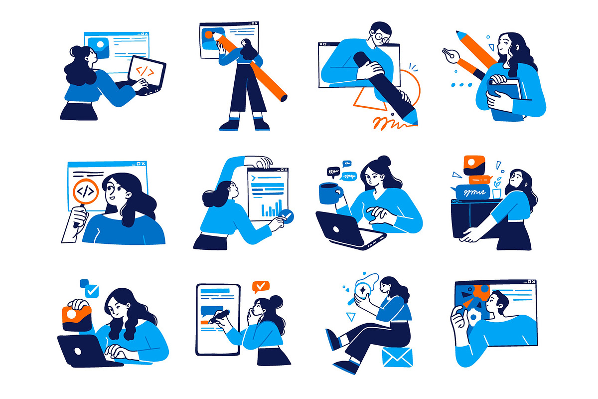 Software Development illustrations, a Work Illustration by StonePic (Photo 3 of 3)
