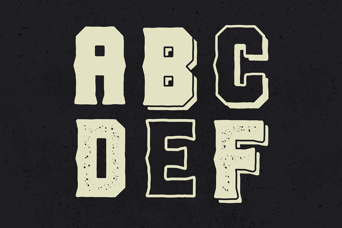 Skunk Beer, a Font by Dead Moose Studio (Photo 10 of 11)