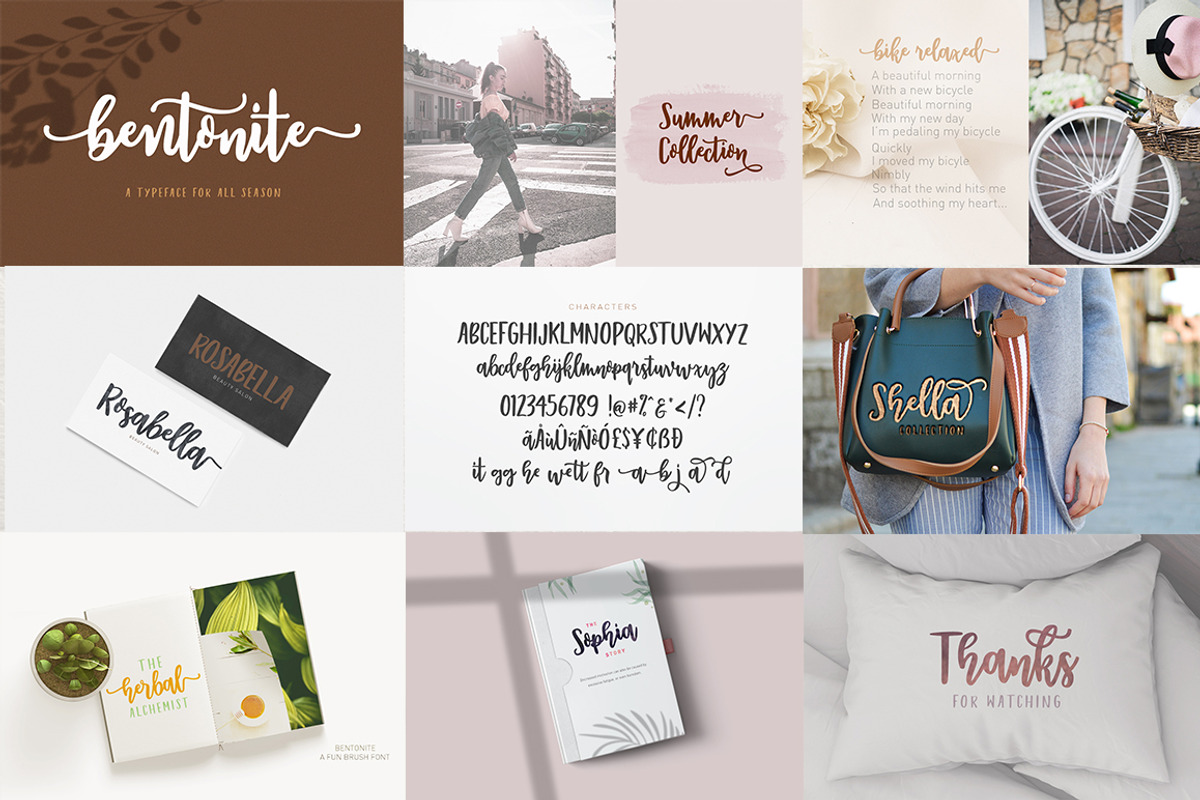 The brilliant fonts bundle, a Script Font by Franstudio (Photo 9 of 20)