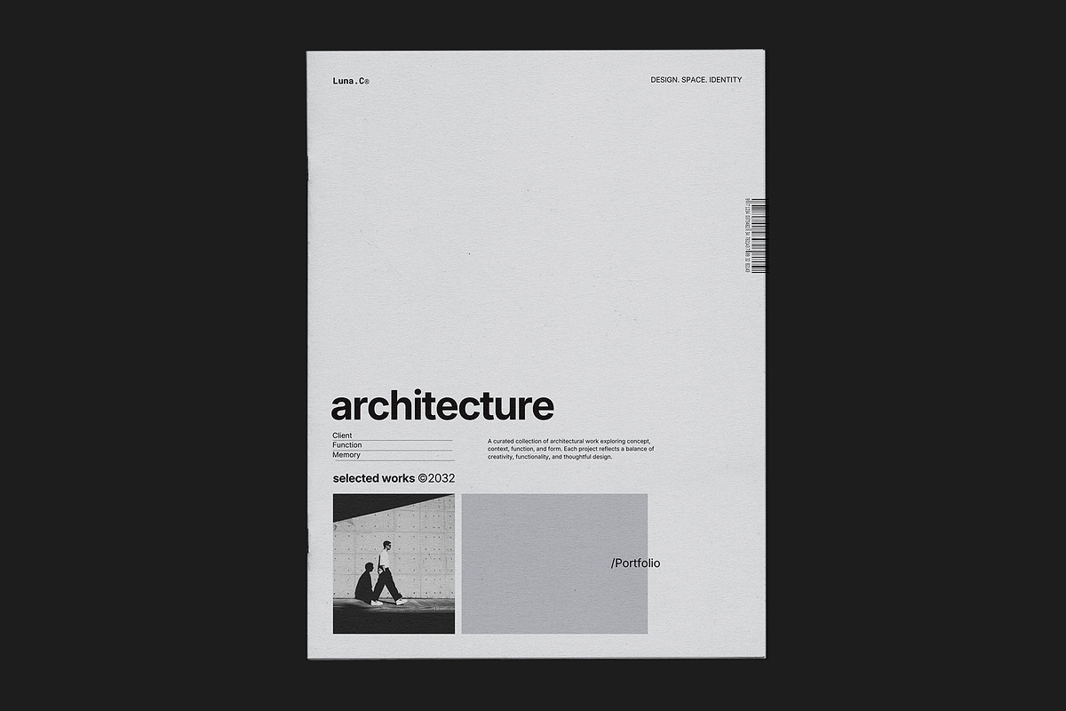 Architecture Portfolio Template, a Brochure Template by Studio Monova (Photo 5 of 33)