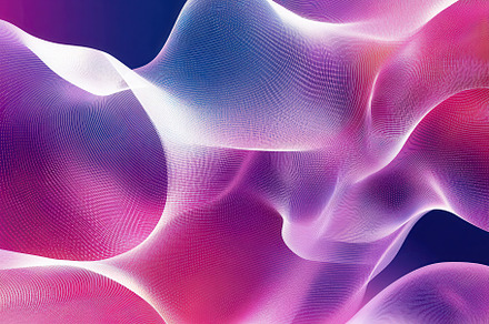 Abstract Purple Pink Wave Digital Ar, a Background Photo by Pixeness