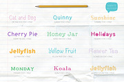 Fontytotty 25 Font Collection, a Sans Serif Font by Julia Dreams (Thumbnail 8 of 11)
