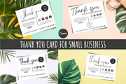 Thank You Card For Small Business, a Flyer Template by Oskar Wantopi (Thumbnail 1 of 6)