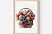 Latch Faux Yarn Happy Easter Day Bun, an Illustration by Designworld (Thumbnail 3 of 7)