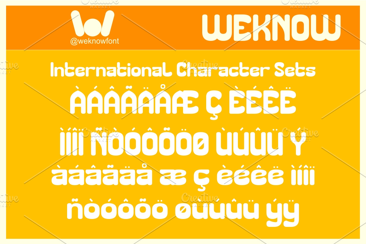 Make Smile Font, a Sans Serif Font by weknow (Photo 8 of 8)