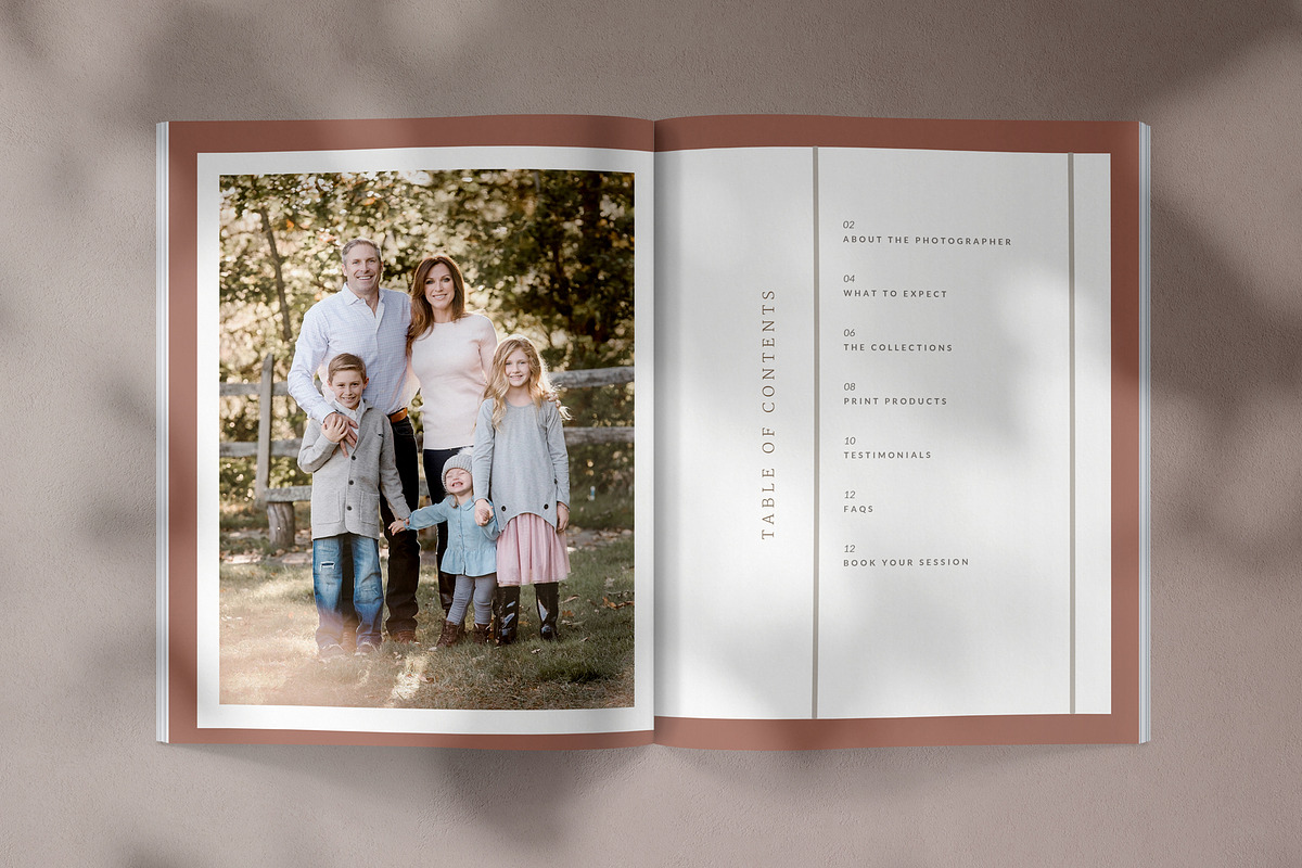 Family Photography Magazine Template, a Magazine Template by By Stephanie Design (Photo 3 of 6)