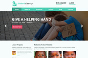 Charity PSD Website Template, a Websites & App Template by WebbyTemplates (Thumbnail 2 of 8)