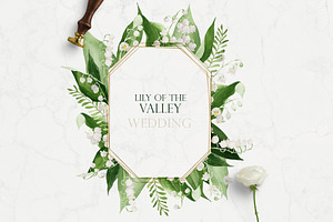 Lily Of The Valley Watercolor