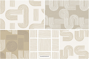 Sand Zen Garden - Seamless Patterns