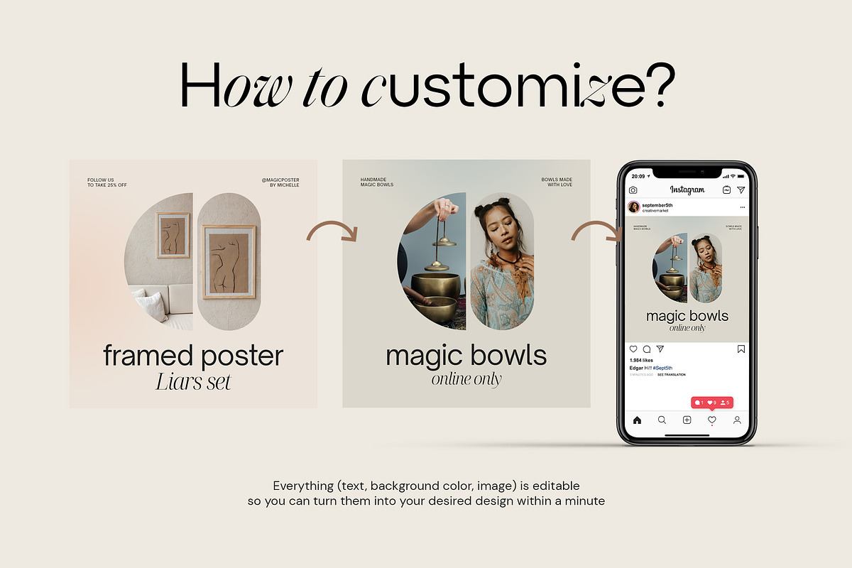 Online Shop Social Media Template v2, a Social Media Template by September 5th (Photo 10 of 18)