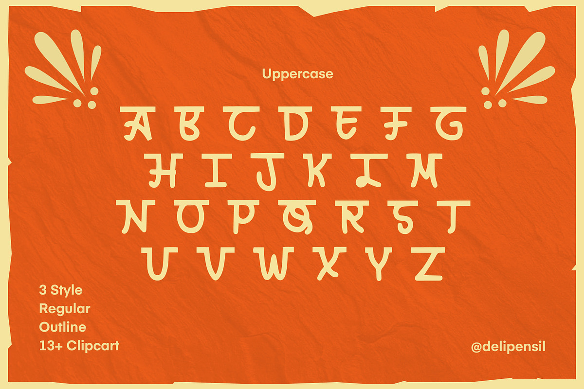 Hida - Hindi Cute Typeface, a Font by delipensil (Photo 5 of 10)
