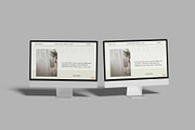 Desktop Screen Mockup, a Device Mockup by lamorastudio (Thumbnail 9 of 11)