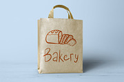 Bakery and Bread line art, a Food Illustration by Carpet Tapete Pretzel (Thumbnail 3 of 5)