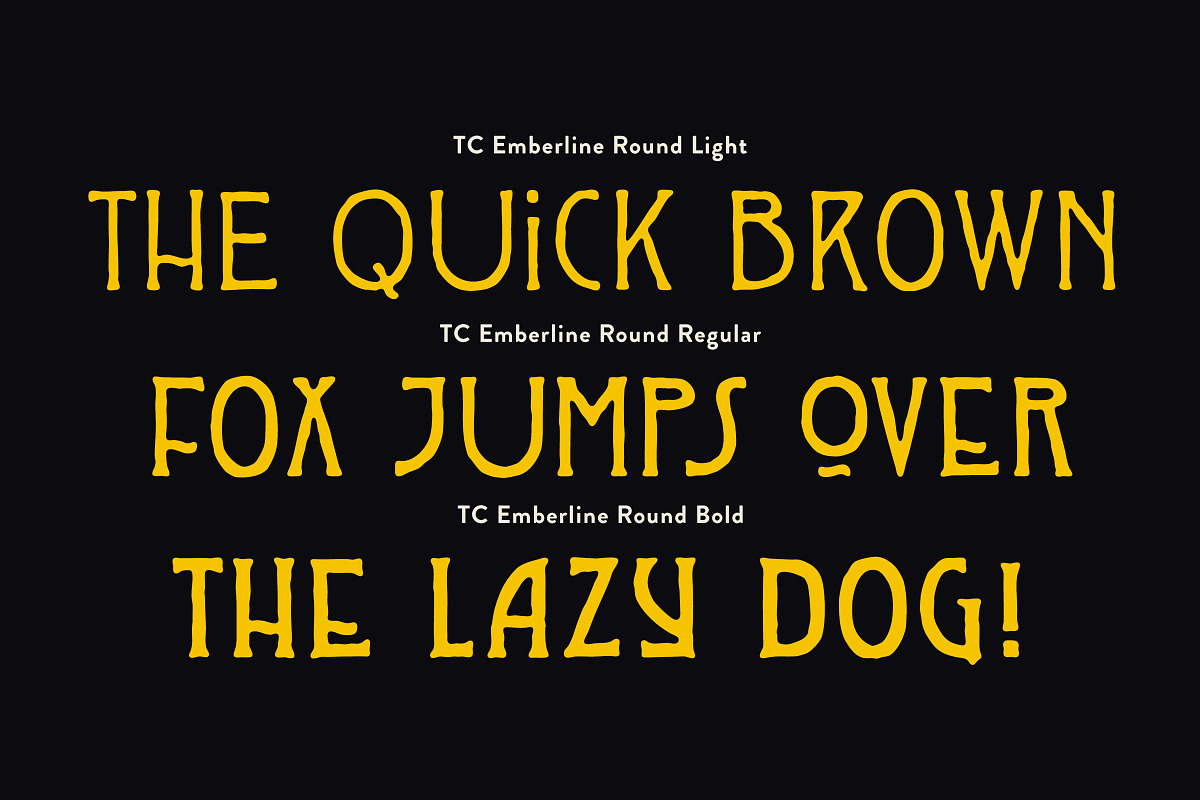 Emberline - A Witchy Display Font, a Handwritten Font by Tom Chalky (Photo 5 of 9)