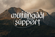 King Castle - Celtic Font, a Font by Typefactoryco (Thumbnail 7 of 10)