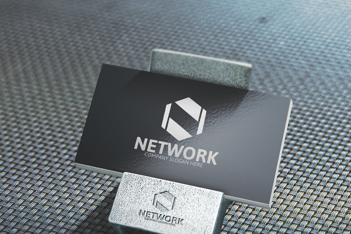 Network N Letter Logo, a Branding & Logo Template by Josuf Media