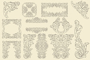 Frames And Borders Ornate Vintage, a Decorative Illustration by Samira (Thumbnail 5 of 6)