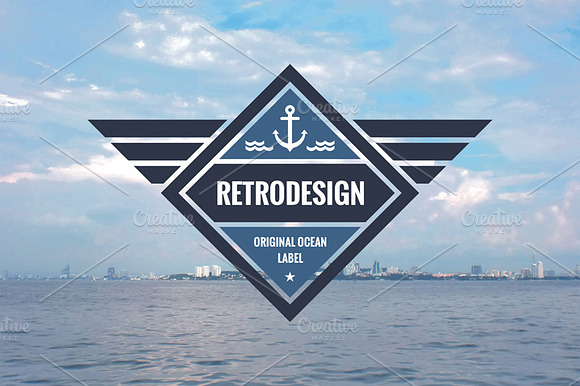 5 Vector Geometric Badges preview 6