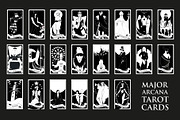Tarot Black and White. 78 cards, an Illustration by La Inspiratriz (Thumbnail 1 of 9)