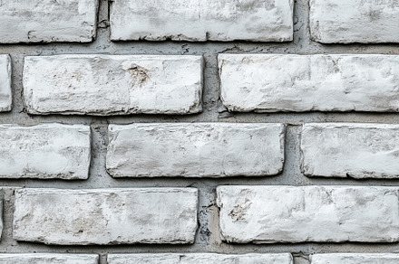 Seamless clean cinder block textured white brick wall, showcasing the uneven su, a Texture Graphic by Textures & Backgrounds