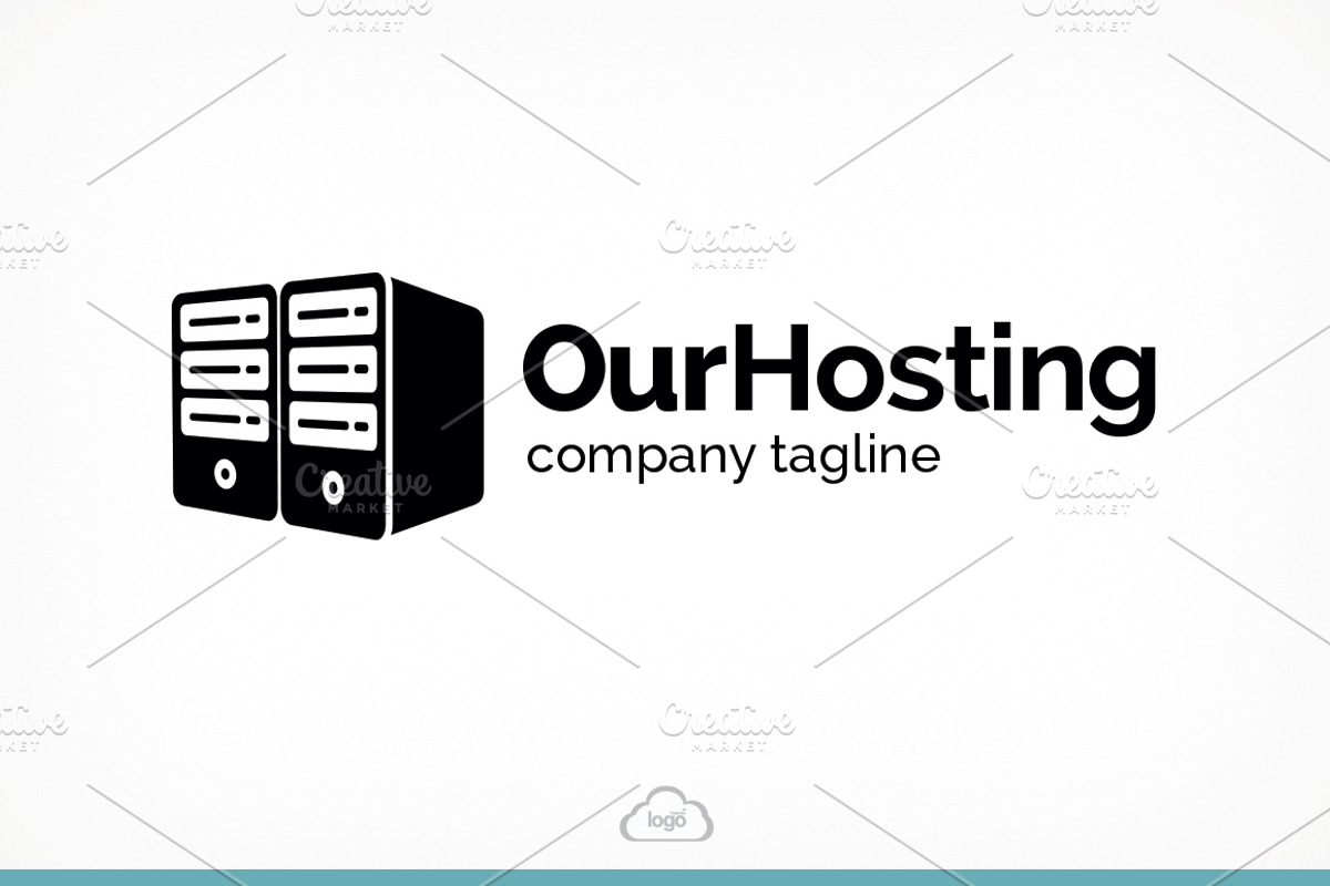 Our Hosting Logo Template, a Branding & Logo Template by Logo Heaven (Photo 4 of 5)