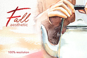 Hand-Painted Fall Aesthetic Clipart, a Seasonal Illustration by ArtCreationsDesign (Thumbnail 14 of 16)