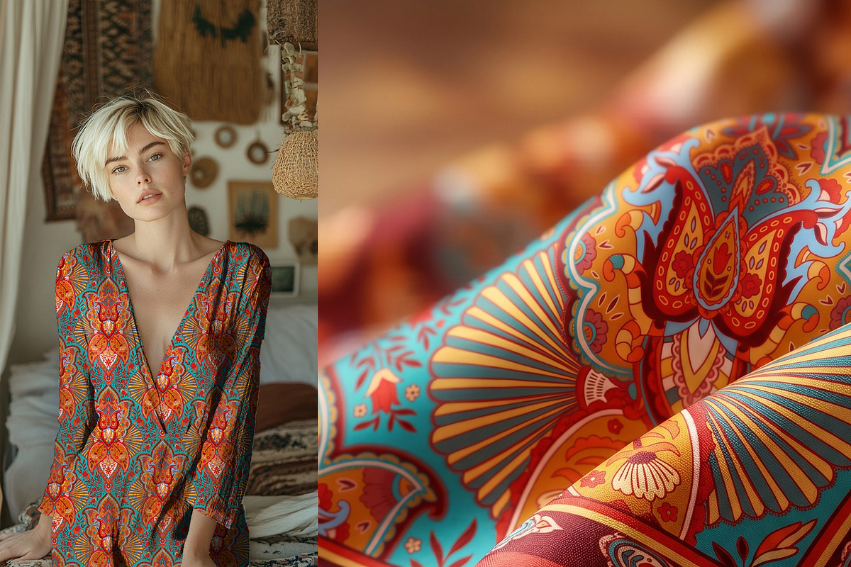 Vintage Boho & Folk Patterns, a Pattern Graphic by Sonulkaster (Photo 11 of 12)