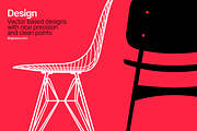 Chairs - Modern Graphics, a Decorative Illustration by illugrama (Thumbnail 3 of 5)