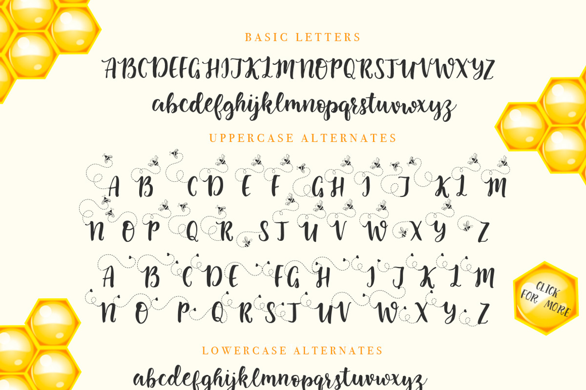 Little Bee. Duo font & logos., a Script Font by Red Ink (Photo 11 of 11)