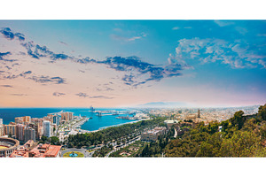 Malaga, Spain. Panorama Cityscape, an Architecture Photo by Our Amazing World
