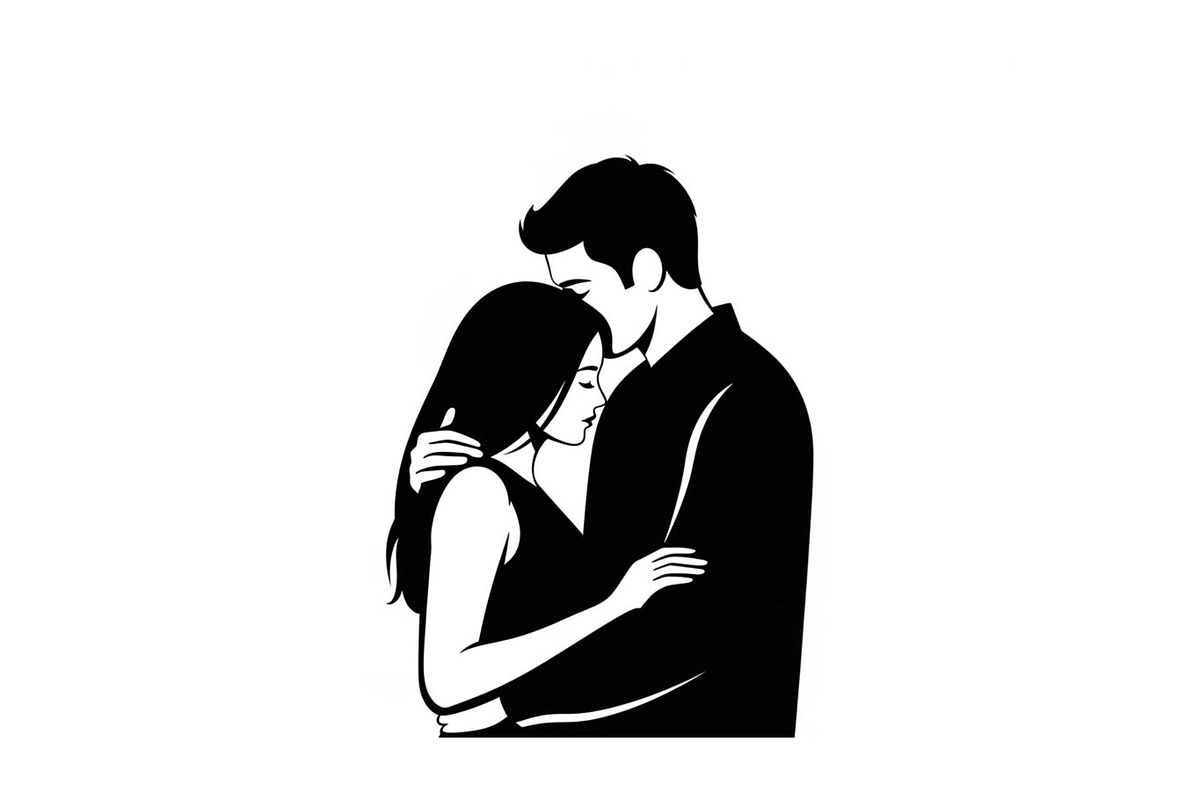 Couple Love Silhouette Bundle, an Illustration by jahid234 (Photo 32 of 48)