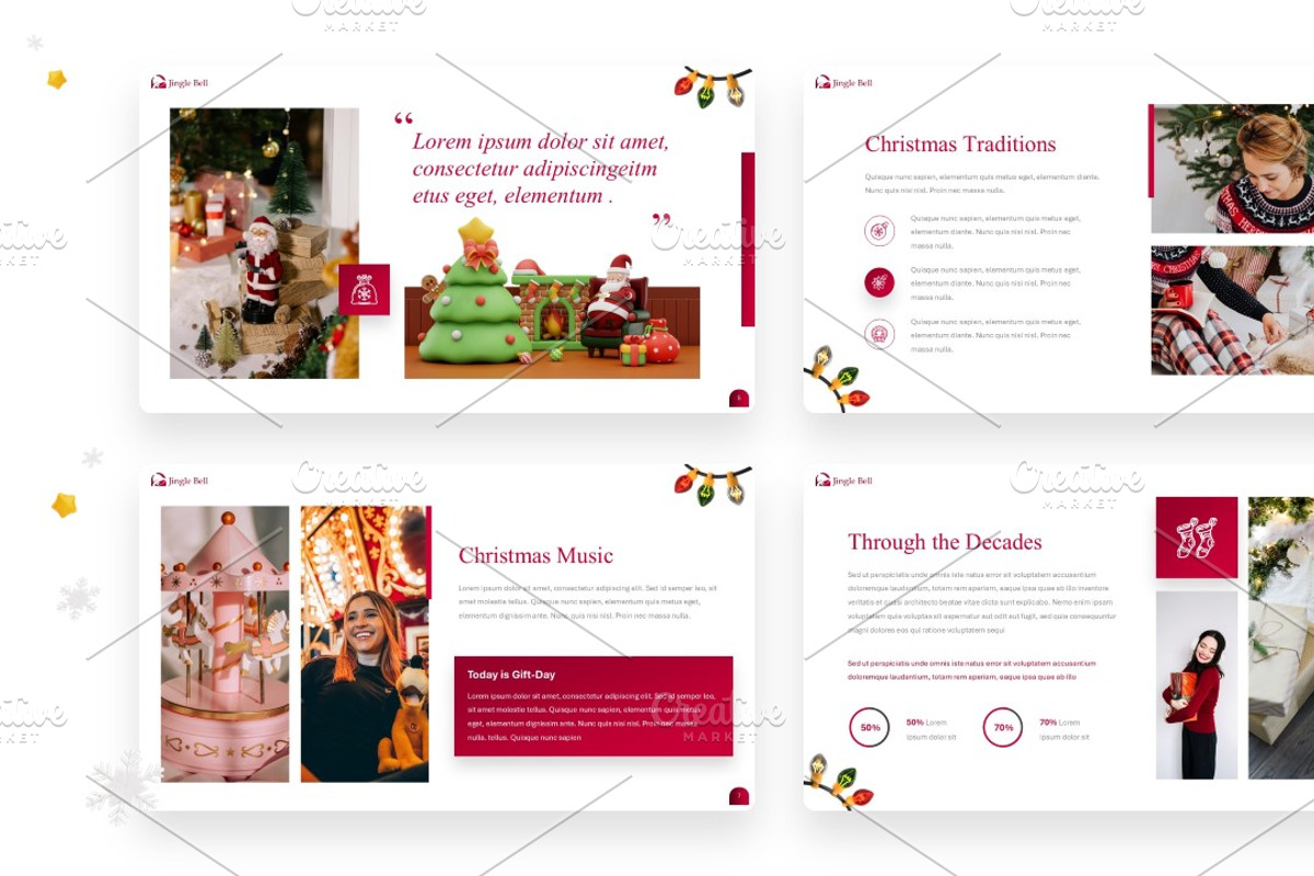 Jingle Bell Presentation, a Presentation Template by Interpitch (Photo 3 of 9)