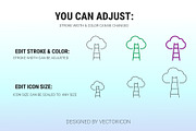 Success minimalist outline icon set, an Outline Icon by Icons (Thumbnail 3 of 3)