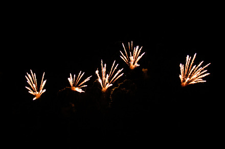 Fireworks containing fireworks, light, and background, an Arts & Entertainment Photo by IDA SHOP