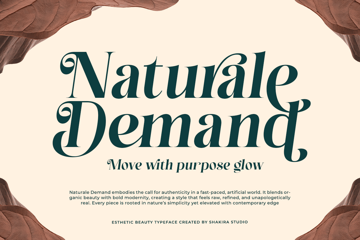 Esthetic Beauty - Elegant Modern, a Serif Font by Shakira Studio (Photo 5 of 10)