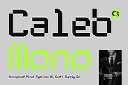 CS Caleb Mono – Monospaced Font, a Sans Serif Font by Craft Supply Co. (Thumbnail 1 of 8)