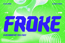 Froke - Japan Y2K Style Font