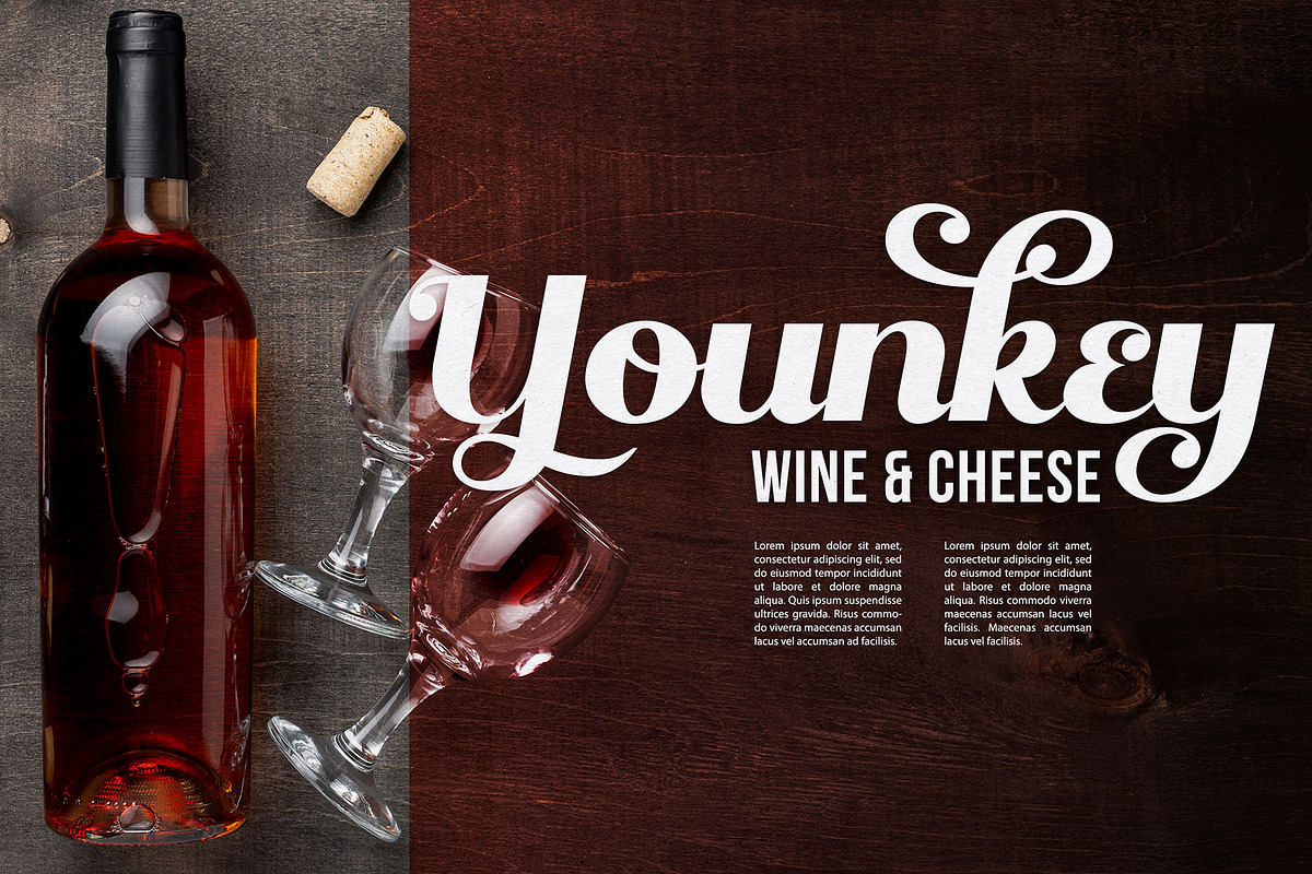 Qanthura | Elegant bold script, a Script Font by Almeera Std (Photo 10 of 12)