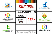 Logo Bundle #2, a Branding & Logo Template by Acongraphic (Thumbnail 1 of 3)
