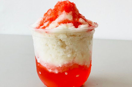 snow ice, Bingsu,Ice shape, topping