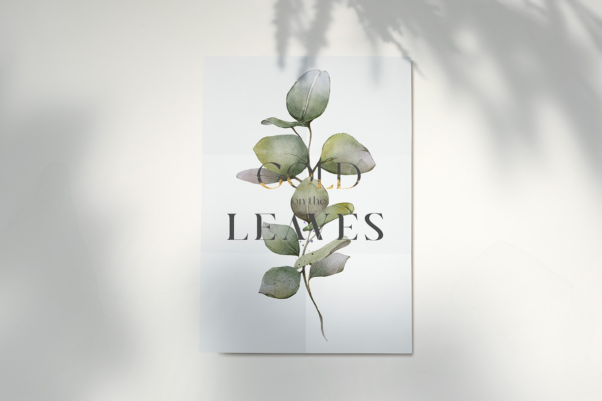 Watercolor Green Leaves Collection, a Decorative Illustration by Damian Roh (Photo 6 of 19)