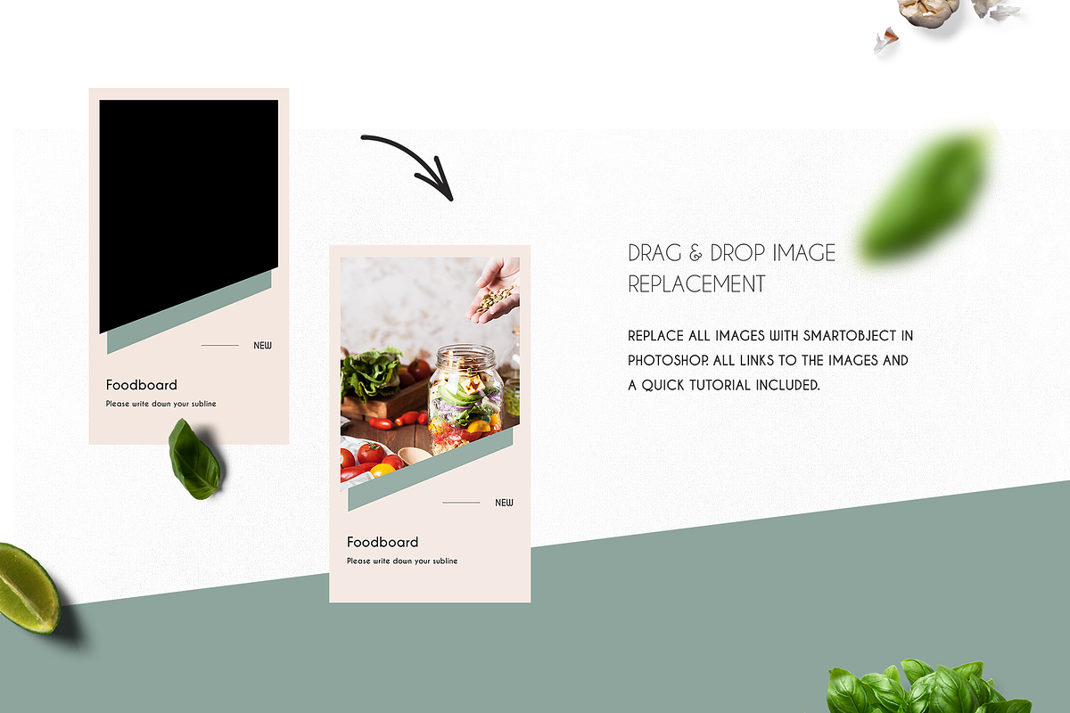 Instagram Stories Template Light, a Social Media Template by khoai_tây (Photo 3 of 5)